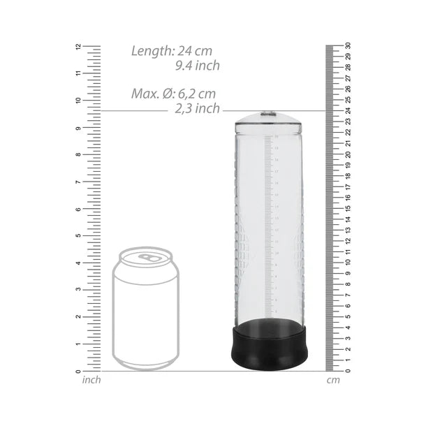 Pumped Extreme Power Rechargeable Automatic Penis Pump Clear