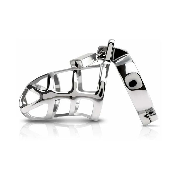 Pipedream Metal Worx Locking Chastity Cock Cage