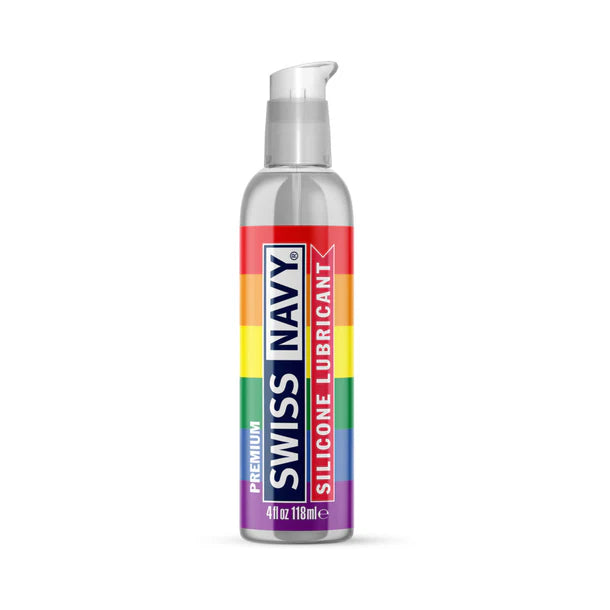 Swiss Navy Premium Silicone Pride Lubricant 4 oz