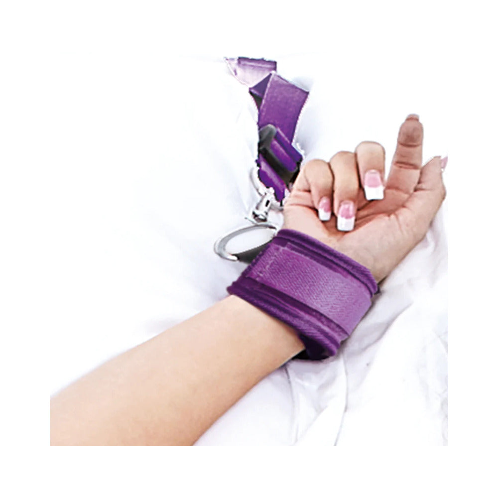 Lux Fetish Bed Spreader Purple